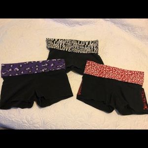 Victoria Secret Yoga Shorts Lot